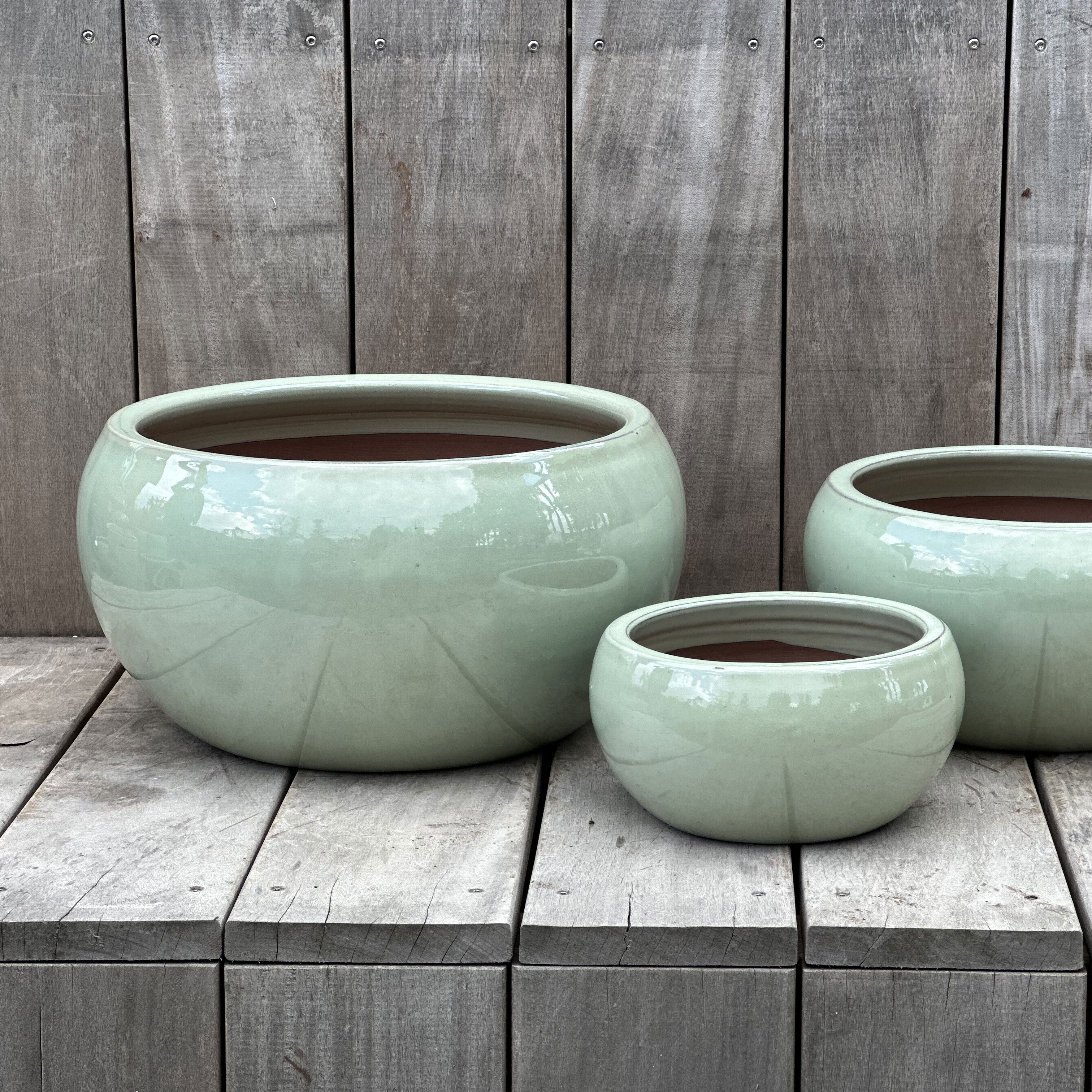 venkovní květináč MP-2011 – Světle zelený