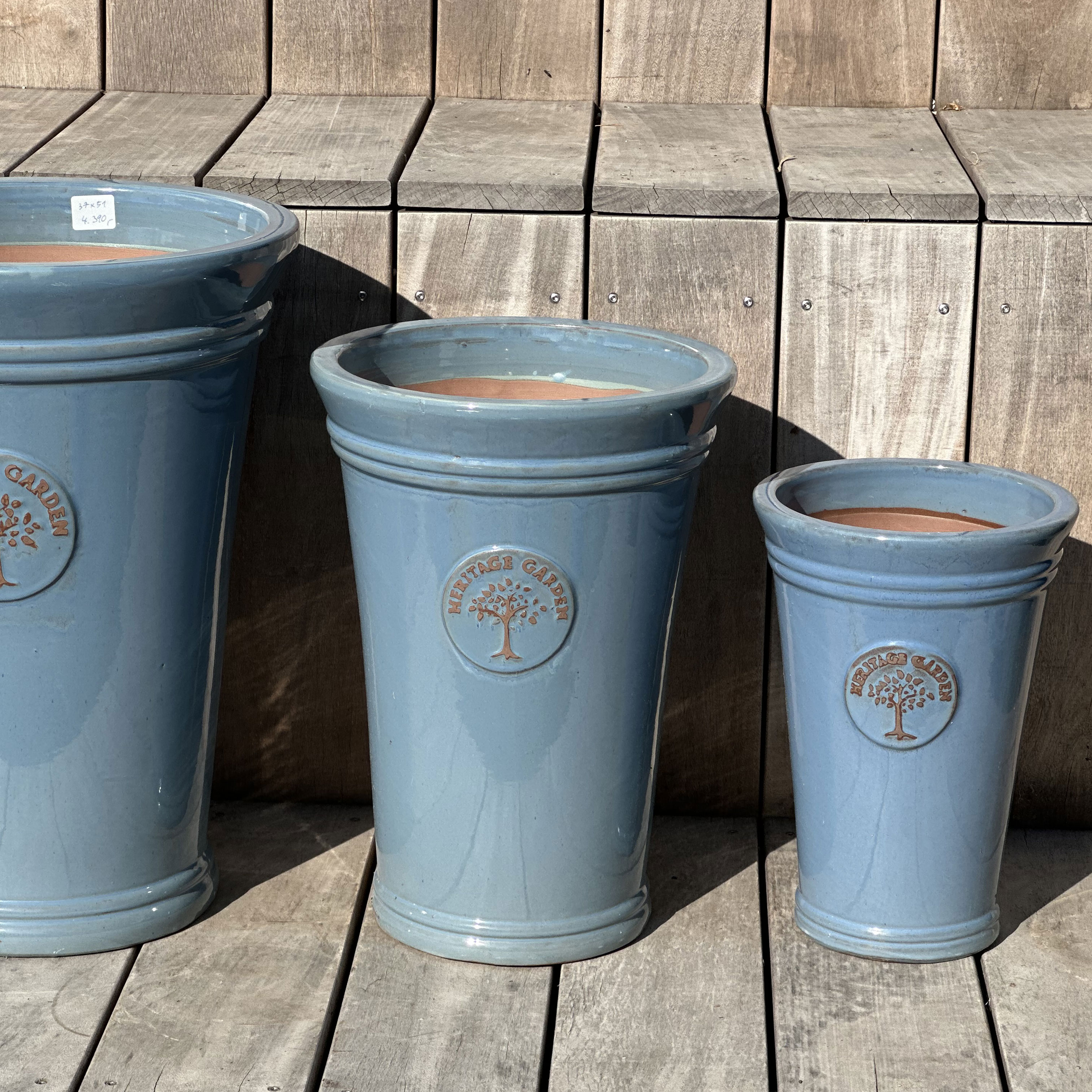 venkovní květináč MP-7548 – Světle modrý